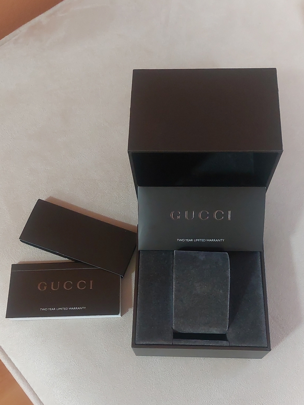 Gucci Brown Watch Presentation Box
